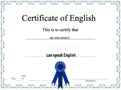Exámenes y títulos idiomas inglés